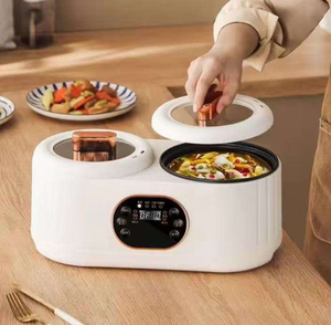 Vente en Gros Usine Cuisinière à Riz Intelligente 1.8L+1.8L, Mini et Compacte, Automatique et Multifonctionnelle pour Petits Espaces - Product Image 3