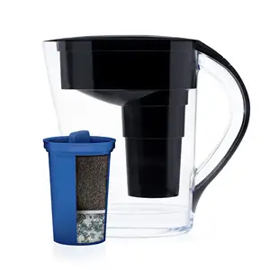Jarra de filtro de agua para uso doméstico, jarra de filtro de agua para cocina, cartuchos de filtro personalizados gratis