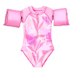 Vente en gros Maillot de bain une pièce avec anneau de bras en néoprène pour bébés garçons et filles Maillot de bain flottant pour petits enfants <span class=keywords><strong>Gilet</strong></span> de sauvetage pour enfants - Product Image 3