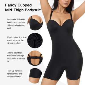 Fajas con alta elasticidad Cintura alta Levantamiento <span class=keywords><strong>de</strong></span> cadera y control rodante Venta caliente Sin mangas Body ShapingWomen's Jumpsuit - Product Image 3