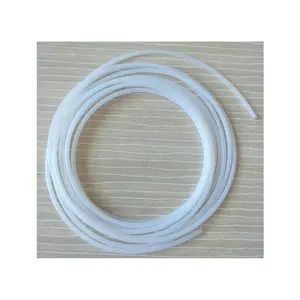 PTFE Plastic Tubing Hose High Temperature Tube Pipe Insulating 3D Printer Hose 2.5mm ID x 4mm OD x 4.92ft Transparent