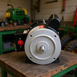 Moteur électrique monophasé 1 CV, 1725 tr/min, cadre 56C, arbre à clavette, pour machines agricoles - Product Image 2