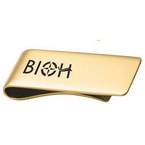 अनुकूलित लोगो के साथ थोक स्टेनलेस स्टील धातु मनी क्लिप - Product Image 3