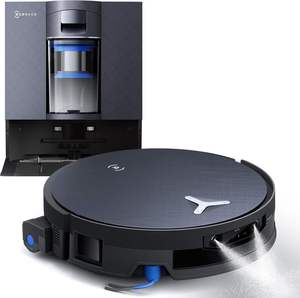 หุ่นยนต์ดูดฝุ่นอัจฉริยะ Ecovacs X12 Pro Omicyclone รุ่นปี 2026 พร้อมระบบทำความสะอาดตัวเองอัตโนมัติ LDS แบบไร้สาย สำหรับดูดฝุ่นและถูพื้น - Product Image 2
