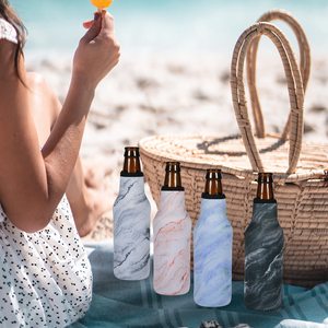 Fundas de Neopreno para Botellas de Cerveza, Aislantes, con Abrebotellas Integrado, para Latas de Bebidas de 12 oz - Product Image 5