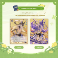 Cartes à collectionner de table TCG, cartes de personnage en feuille, vente en gros pour les magasins de jeux