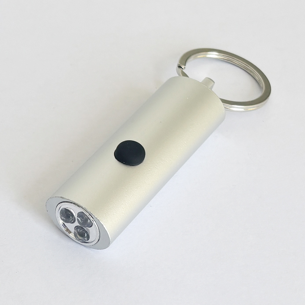 Argent sablé - Lampe triple ovale