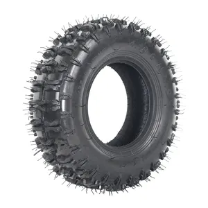 4.10 Chất lượng cao cấp Heavy Duty cao su xe cút kít bánh xe 4.10-6 14 inch tuyết Máy thổi bùn Máy kéo bánh xe