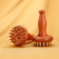 Outils de massage en bois, soins de beauté et de santé, masseurs en cuivre pur, massage complet du corps spécifique au spa, perte de poids et thérapie Gua Sha