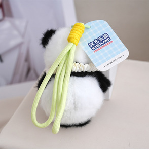 Lindo Llavero de Peluche 3D de Mini Dinosaurio, <span class=keywords><strong>Koala</strong></span>, Conejo, Panda, Mono, para Máquina de Garras, Colgante para Bolso, Animal de Peluche Suave - Product Image 6