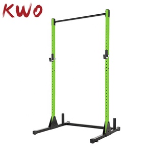 KWO Équipement de fitness à domicile pour entraînement intensif, Demi-rack réglable pour tractions et squats, pour entraînement de force - Product Image 2