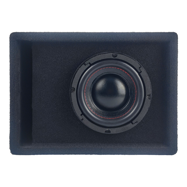 6.5 Inch Car Subwoofer Speakers Box Enclosure with Strong Pouchy Bass DVC 6.5\" Car Passive Subwoofer Sound Car Box