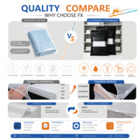 Sacs ziplock mats sur mesure, recyclables, pour vêtements, emballage de pantalons