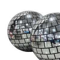 Grand globe gonflable géant en PVC réfléchissant ballons boule miroir Disco sérigraphie publicité étanche fête événement