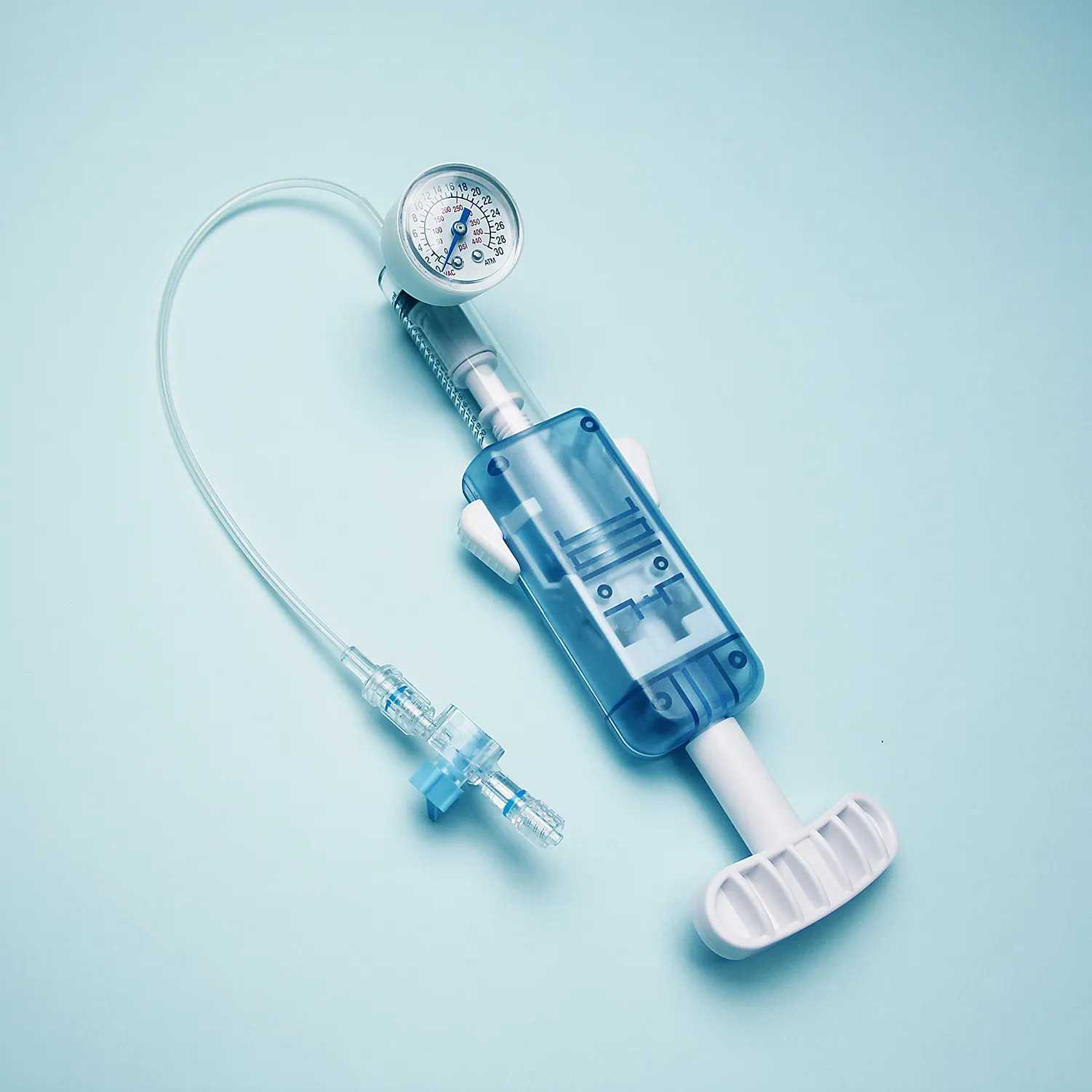 Tianck-Dispositivos de Cardiología médica, consumibles de 20ml, 25ml, 30ATM, 40ATM, dispositivo de inflado de globos
