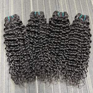 最畅销的超双层拉直人发束，角质层对齐的直发接发，缅甸原发编织 - Product Image 3