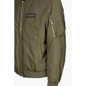 Chaqueta Bomber VR46 Premium de Poliéster con Calefacción, Diseño Verde, Alta Calidad, Venta al Por Mayor, Suministro Directo de Fábrica - Product Image 3