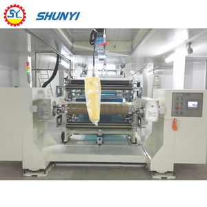 Machine de découpe et de rembobinage numérique électrique haute vitesse pour papier/<span class=keywords><strong>film</strong></span>, rubans adhésifs simple/double face, tensionnement automatique du verre - Product Image 1