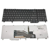 Clavier d'ordinateur portable neuf à prix de gros, disposition US, pour Dell Latitude E6520 E6530 E6540, clavier de remplacement
