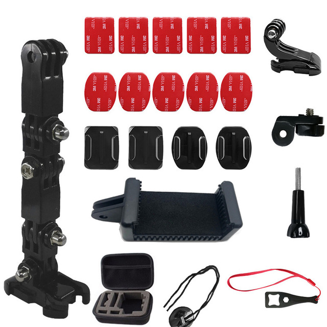 HONGDAK Hot Selling for GoPro DJ I Motorcycle Helmet Chin Mount Action Camera Accessory