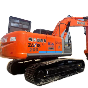 Excavadora sobre orugas Hitachi ZX200 de alto rendimiento, excavadoras usadas de 20 toneladas | Maquinaria hidráulica de segunda mano de baja hora a la venta - Product Image 1