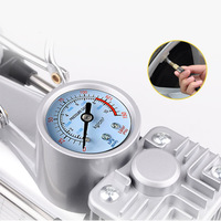 Deux cylindres 12V monocylindre avec boîte à outils Gonfleur de pneu de voiture Double compresseur d'air