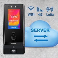 CT10 LoRaWAN WiFi 4G Mifare DESFire RFID Access Control System with Server Remote Control QR Scanner Pin Code for Airport