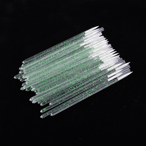 Confezione da <span class=keywords><strong>50</strong></span> pennelli per il trucco glitterati e getta applicatore per Eyeliner con manico in plastica setola bianca per il trucco degli occhi - Product Image 4