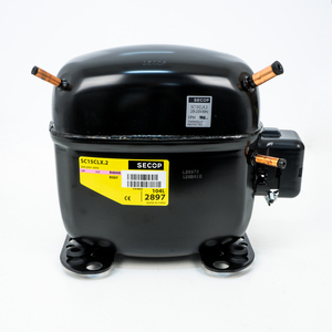 คอมเพรสเซอร์แบบสโครลสำหรับเครื่องทำความเย็น รุ่น SCE15CNLX ใช้สารทำความเย็น R290 น้ำมันโพลีโอเลสเตอร์ 32cST แรงดันไฟฟ้า 208-230V/60Hz มอเตอร์ CSCR สำหรับตู้เย็น/ตู้แช่แข็ง 1 เครื่อง - Product Image 4