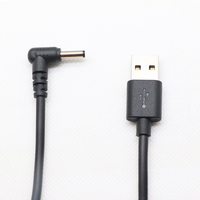 USB-zu-DC-Kabel DC 3,5x1,35mm Barrel Jack Adapter-Anschluss Strom ladekabel