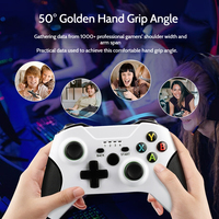 Manette sans fil personnalisable avec logo, haute qualité, 2.4G, ergonomique, 50 points de contact, double vibration, connexion multijoueur