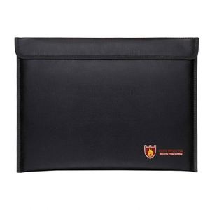 CUSTOM High Quality Fire Water Resistant Office <b>Document</b> <b>Bag</b> Fireproof File Collection <b>Bag</b> Folder Pattern Business Office Use - Product Image 1