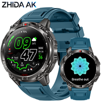 Montre connectée GPS 2026 Outdoor Compass HT53 avec appels Bluetooth, écran 1,46 pouces, étanche 3ATM 30M, tracker d'activité pour femme, OEM/ODM