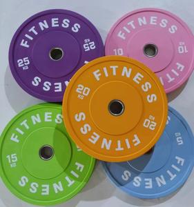 Jeu d'haltères en acier de 2 pouces, plaque d'haltérophilie, 5-25KG, pare-chocs, nouvelle couleur - Product Image 2