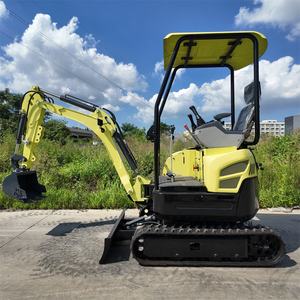 พลั่วไฮดรอลิกขุดขนาดเล็กสำหรับใช้ในครัวเรือนสอดคล้องกับมาตรฐานการปล่อยพลังงานและเสียงรบกวน - Product Image 1