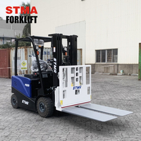 STMA 2Ton 2000kg Capacité Chariot Élévateur Attachement Poussoir Chariot Élévateur Attachements