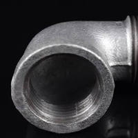Coude réducteur en fonte malléable ASME B16.3 Classe 300, 90 degrés, raccord fileté robuste, étanche et résistant à la corrosion