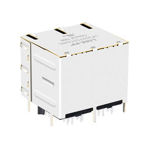 0879-2C2R-DA RJ45 разъем MagJack 100BASE-TX 2X2 ETHERNET RoHS с EMI finger - Product Image 4