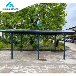 Abri de <span class=keywords><strong>voiture</strong></span> pliable mobile en aluminium, <span class=keywords><strong>garage</strong></span>, conteneur d'expédition avec plate-forme rotative, cadre en métal, plancher de résistance - Product Image 3