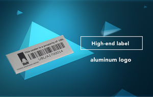 Tùy Chỉnh Tự Dính Logo Sticker Kim Loại Nhôm Tài Sản Tag Mã Vạch Nhãn - Product Image 5