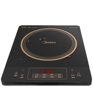 เตาแม่เหล็กไฟฟ้ามีเดีย 2100W แบบสัมผัส พร้อมปรับอุณหภูมิ สำหรับผัดอาหาร - Product Image 5