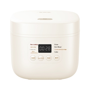 Cuisinière à riz multifonctionnelle en plastique contrôlée par application, 400W, 50Hz, 222V, 1.6L, pour usage domestique, hôtelier et extérieur - Product Image 1