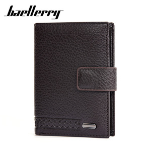 Baellerry Men's <b>Wallet</b> Black Coffee Color Multi Functional Passport <b>Holder</b> With Magnetic Snap And Zipper Coin Pouch - Product Image 5