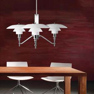 Lustre rond en fer et verre de style nordique vintage danois <span class=keywords><strong>PH3</strong></span>, haut de gamme, blanc jade, garantie de 2 ans pour restaurant, salon, chambre à coucher - Product Image 4