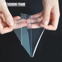 Plaque en Plexiglas Transparent TS-E11 Bois/Cadre PS-60*80cm 1.2mm
