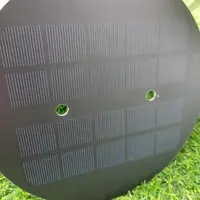 Shenzhen Guangdong Solarmodule 5Volt 2,8 W Poly kristalline Photovoltaik zelle 5V PV-Module Rundes kreisförmiges Solar panel mit Loch