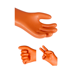 GLGW Custom 25kv Gants de sécurité électriques isolés longs en caoutchouc haute pression imperméables pour le travail et la protection des mains - Product Image 4