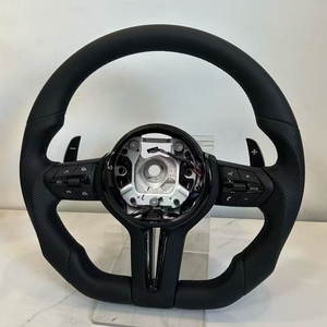 Volante adatto per <span class=keywords><strong>BMW</strong></span> F10 F30 F11 E90 E70 <span class=keywords><strong>E87</strong></span> E92 <span class=keywords><strong>F20</strong></span> F21 F31 F32 F07 F12 M3 M6 E/F/M serie volante sportivo - Product Image 4