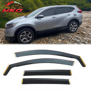 Déflecteurs de vitres latérales en PC injecté pour Honda CR-V 17-22, protection des portières de voiture, 4 pièces - Product Image 1
