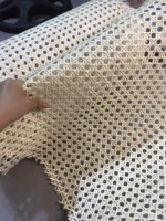 Nouveau Rouleau de 15m de Tressage en Rotin Naturel de Haute Qualité Grade AA, Style Séché du Vietnam, avec Cœur en Bambou, pour Usage en Mobilier, Marque VIET STARLIGHT
